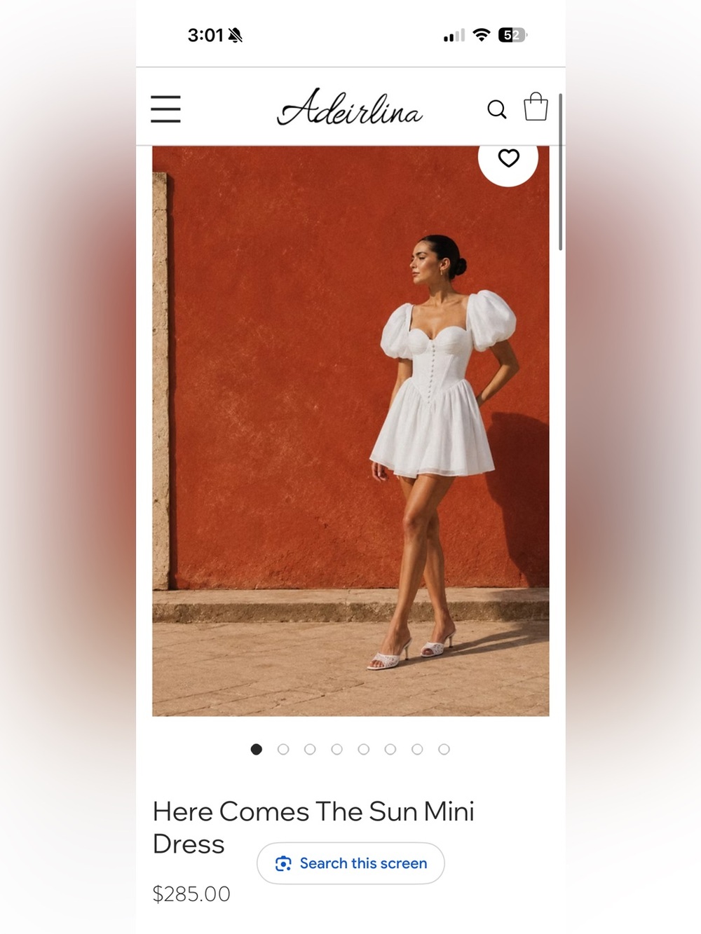 Here Comes The Sun Mini Dress - Adeirlina